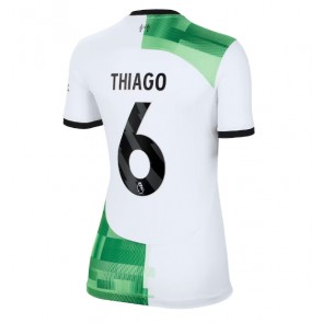 Liverpool Thiago Alcantara #6 Udebanetrøje Dame 2023-24 Kort ærmer